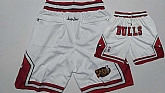 Bulls White 1997 NBA Finais Patch Mesh Shorts,baseball caps,new era cap wholesale,wholesale hats